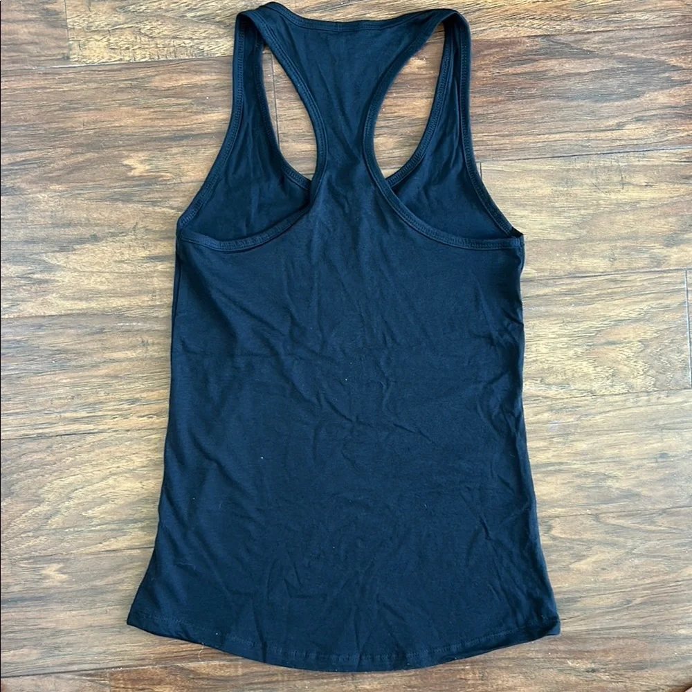 Chin Up Apparel Black Sleeveless Racerback Tank Top - Picture 5 of 6